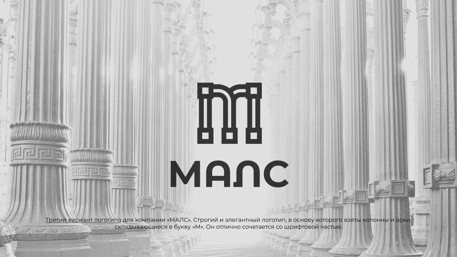 Разработка логотипа компании «МАЛС» в Искитиме
