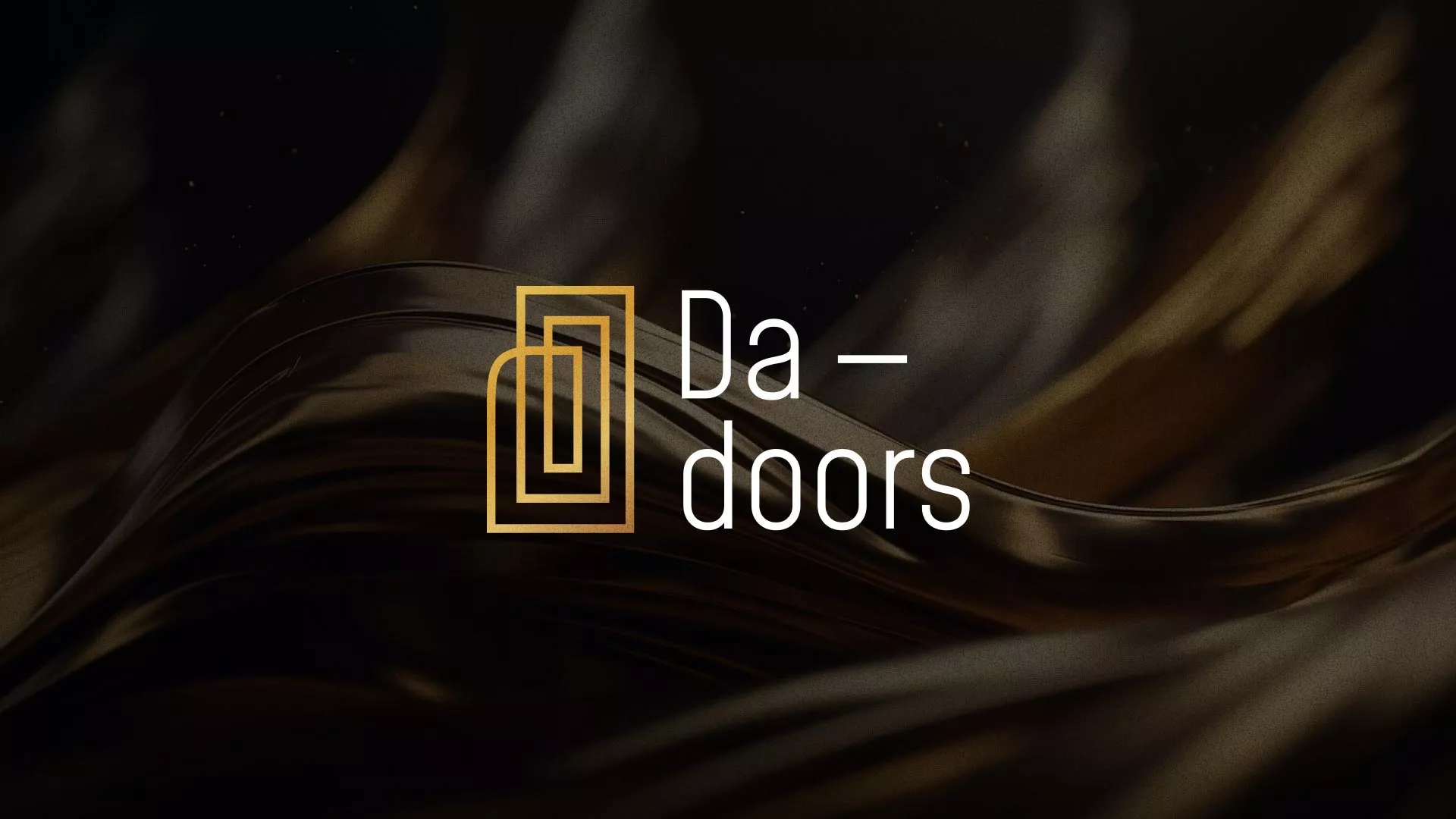 Разработка логотипа для компании «DA-DOORS» в Искитиме
